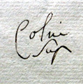 fr colin's signature